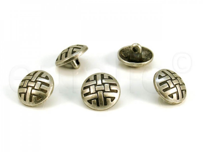 metalen bolvormige knoop 1.5 cm