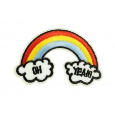 Oh Yeah rainbow patch