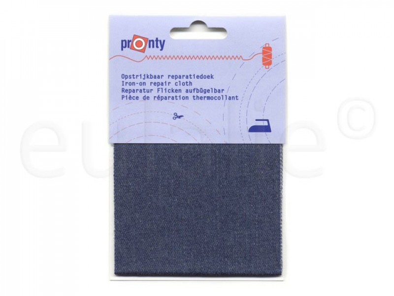 opstrijkbaar reparatiedoek jeans medium