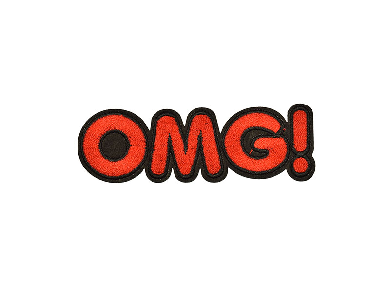opstrijkbare applicatie omg!