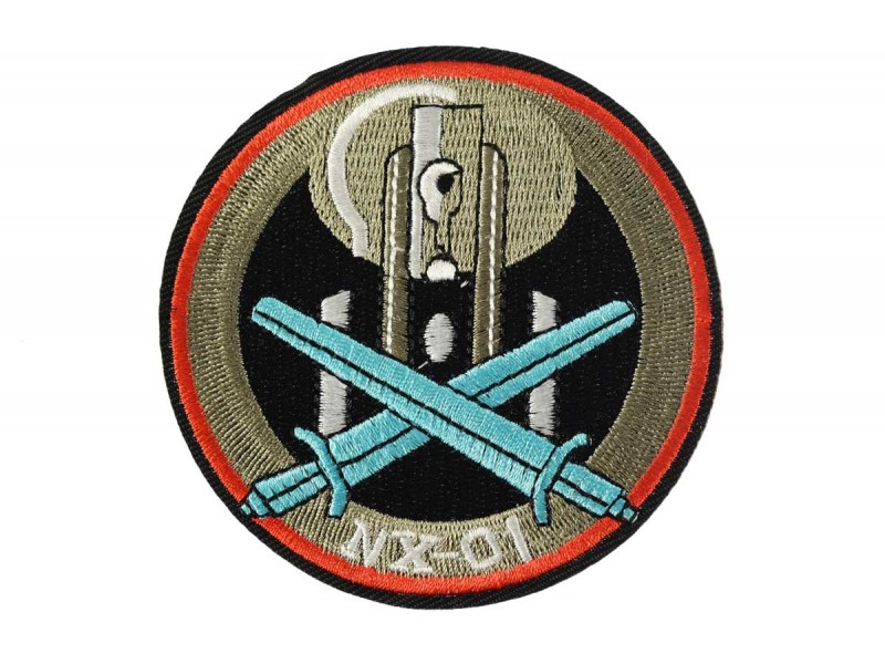 opstrijkbare embleem star trek NX-01 Enterprise