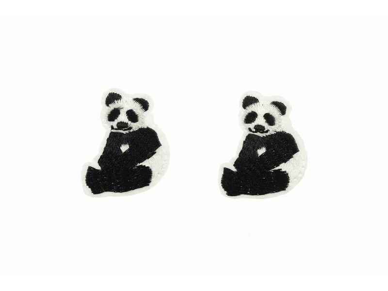 pandabeertjes patch 2 stuks