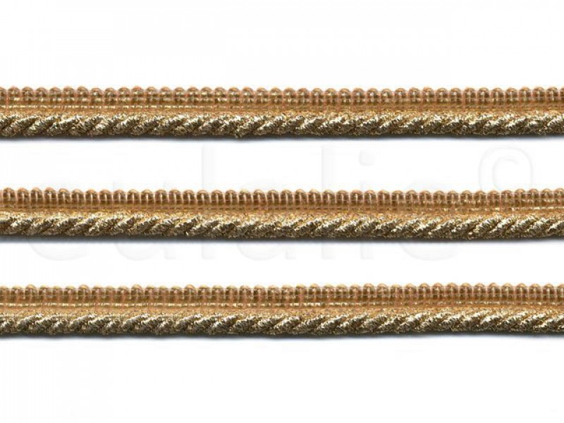 paspelband goud koord lurex