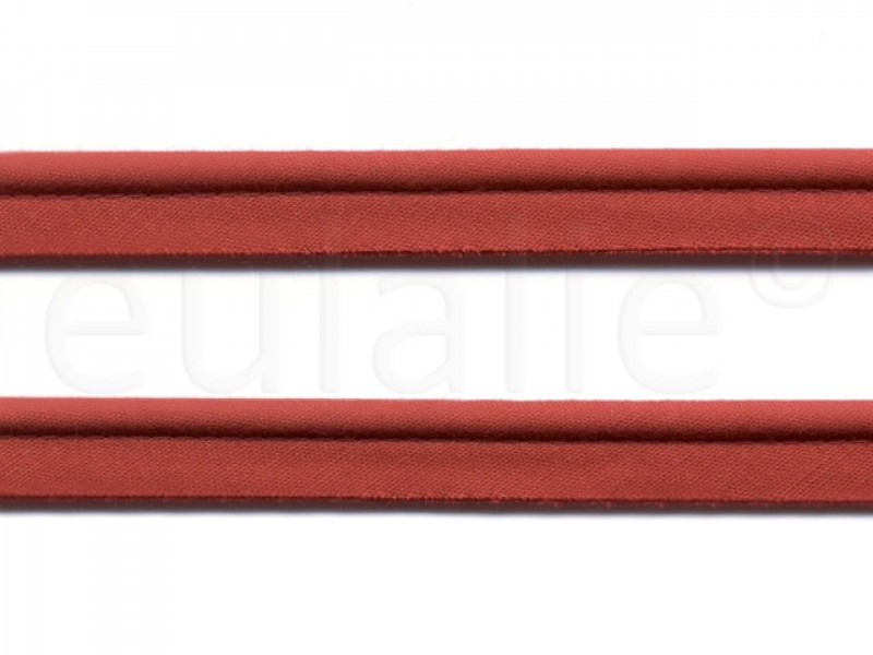 paspelband katoen 15 mm bordeaux rood