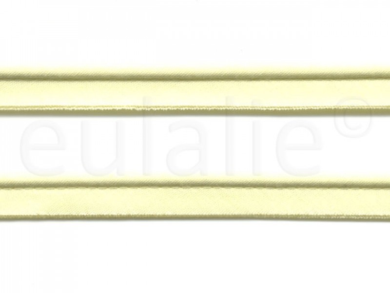 paspelband katoen 15 mm zachtgeel