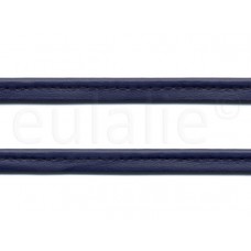 paspelband leer donkerblauw
