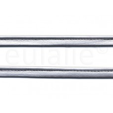 paspelband leer zilver