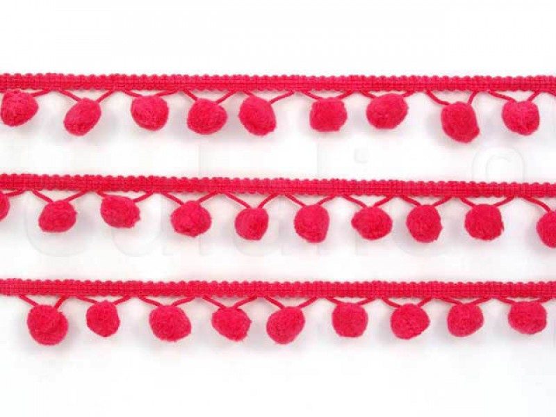 pom-pom band fuchsia