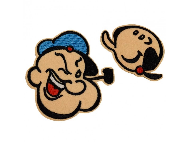 pop art strip figuren patch set