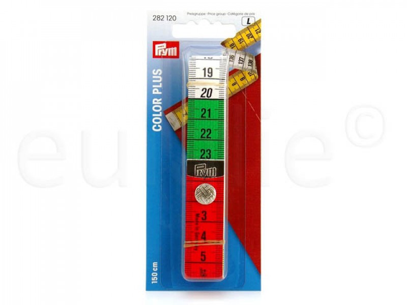 Prym centimeter met drukknoop 150 cm 282120