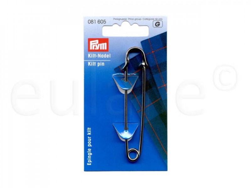 Prym kiltspeld zilver 7 cm