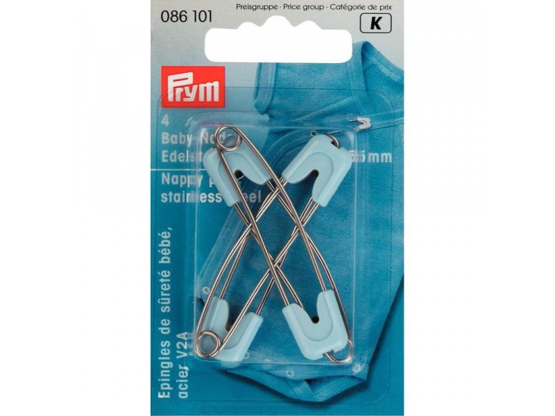 baby veiligheidsspelden Prym licht blauw
