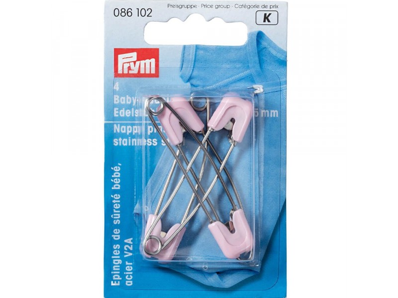 baby veiligheidsspelden Prym roze 