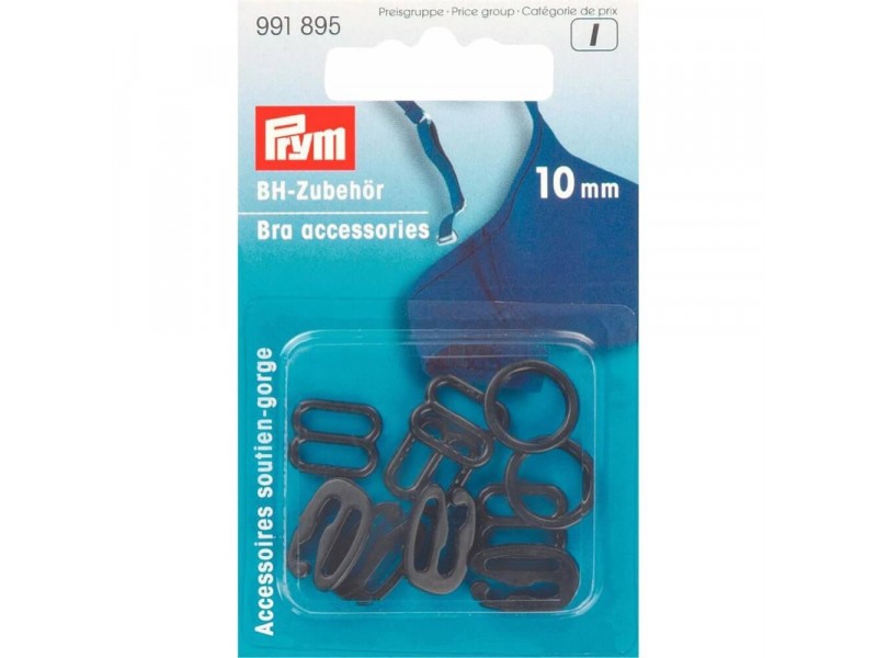 BH accessoire set 10 mm zwart