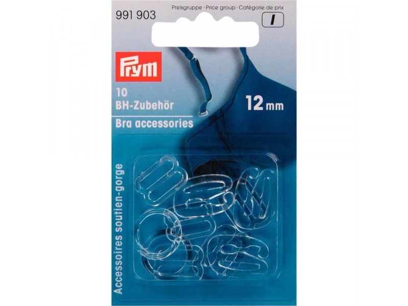 BH accessoire set 12 mm transparant