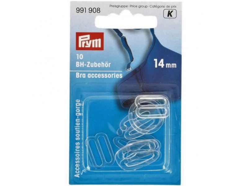 BH accessoire set  14 mm transparant