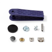broekhaken en -staven 13mm zilver brons Prym