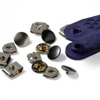 broekhaken en -staven 13mm zilver brons Prym