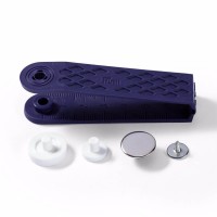 jeans knopen zilver glad 17mm Prym