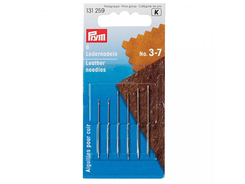 leer naalden Prym nr. 3-7