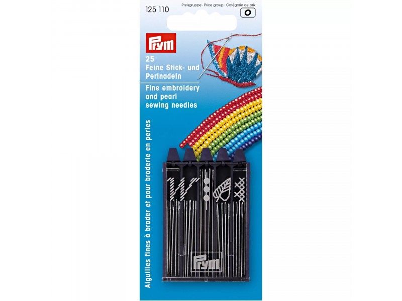 Prym borduur-en parelnaalden assortiment