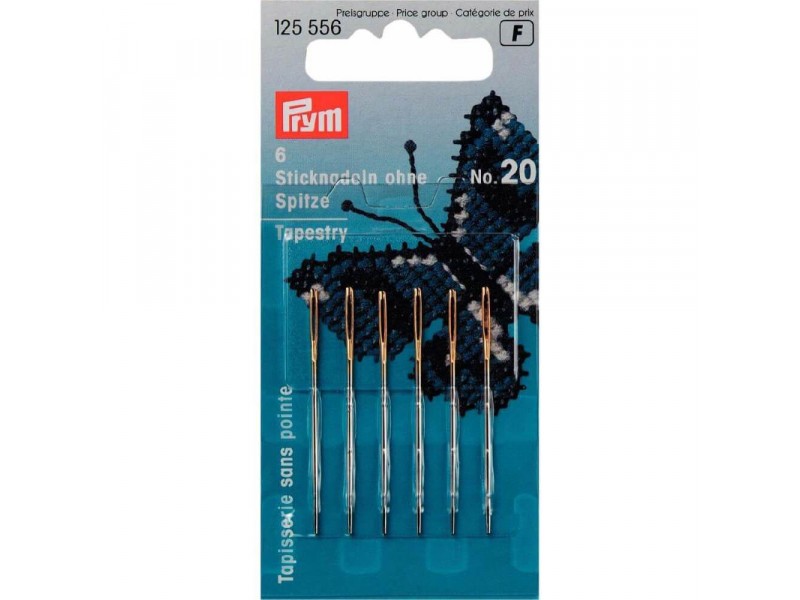 Prym borduurnaalden zonder punt nr. 20