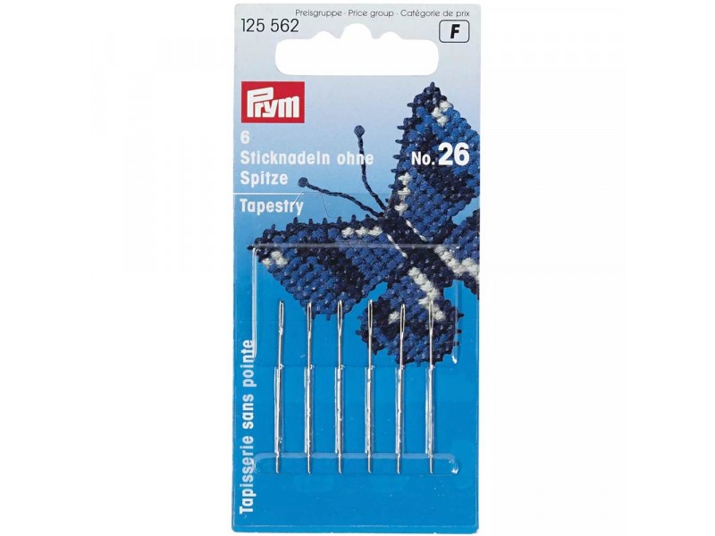 Prym borduurnaalden zonder punt nr. 26