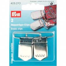 Prym bretelclips 35mm zilver 2 stuks