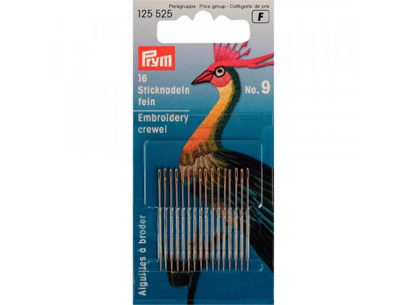 Prym crewel naalden 0.60x35mm 16 stuks