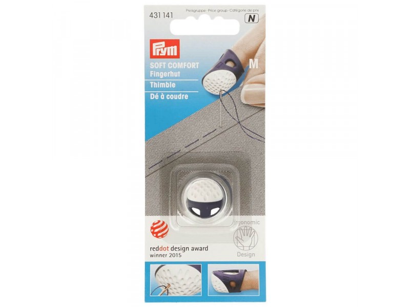 Prym ergonomische vingerhoed Medium