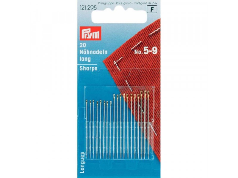 Prym naainaalden lang staal assortiment nr. 5-9
