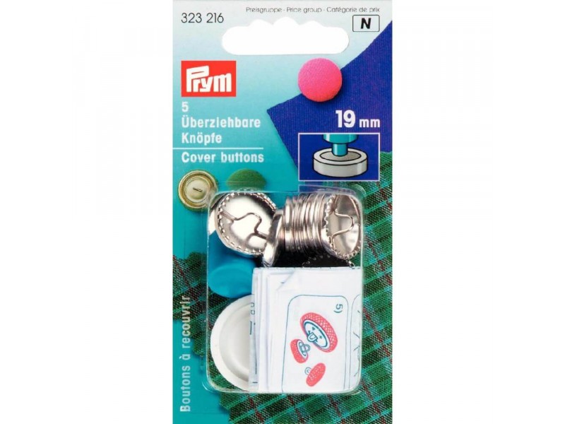 Prym stofknopen met matrijs 19mm