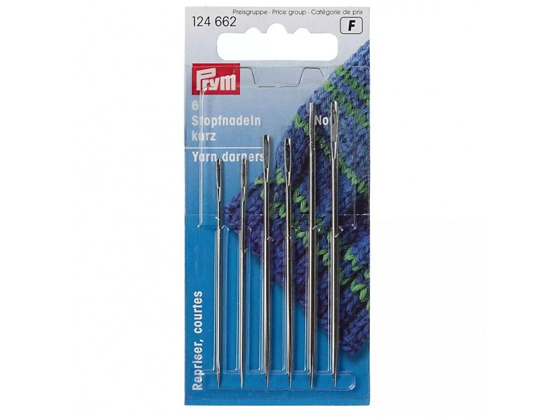 Prym stopnaalden kort staal assortiment nr. 1-5