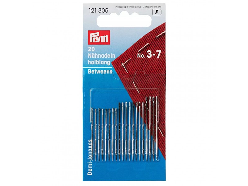 quilt naalden Prym nr. 3-7