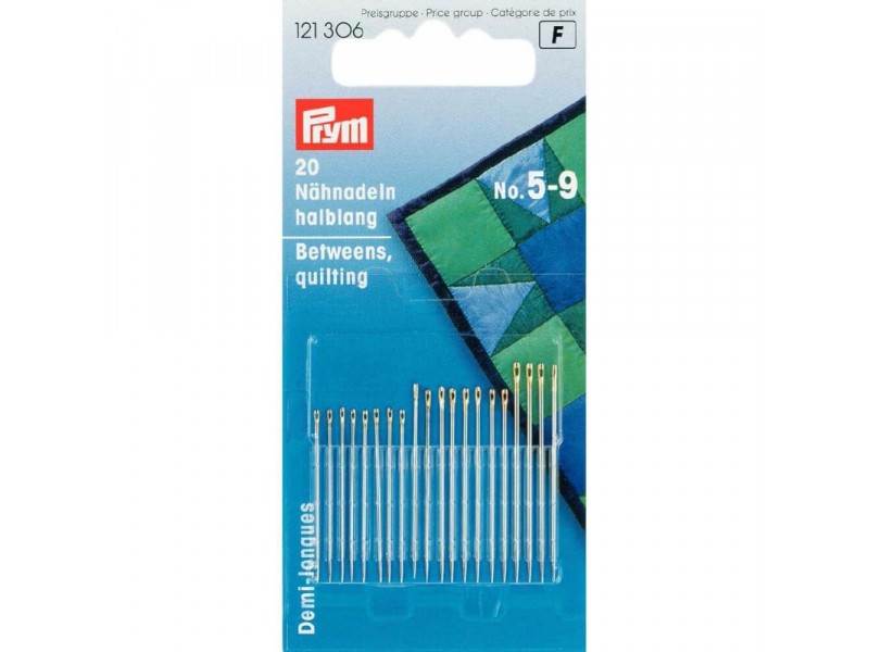 quilt naalden Prym nr. 5-9