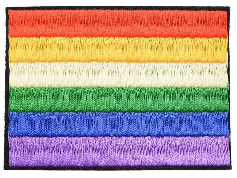 regenboog vlag opstrijkbaar