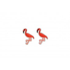 rode flamingo patch 2 stuks