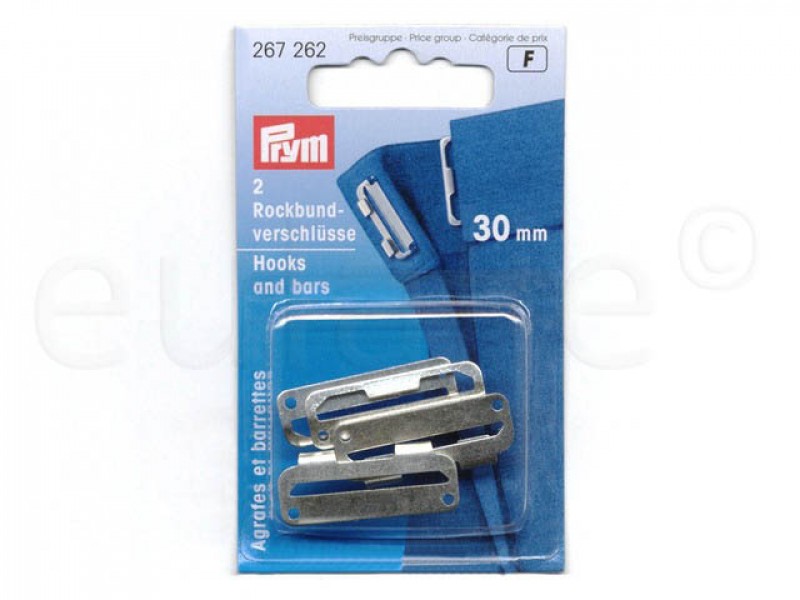 rok haken en ogen 30mm