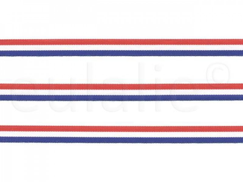 rood wit blauw lint 1,5 cm