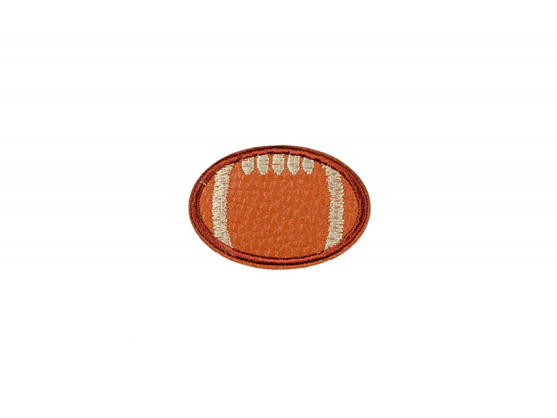 rugby bal patch kunstleer 5 cm