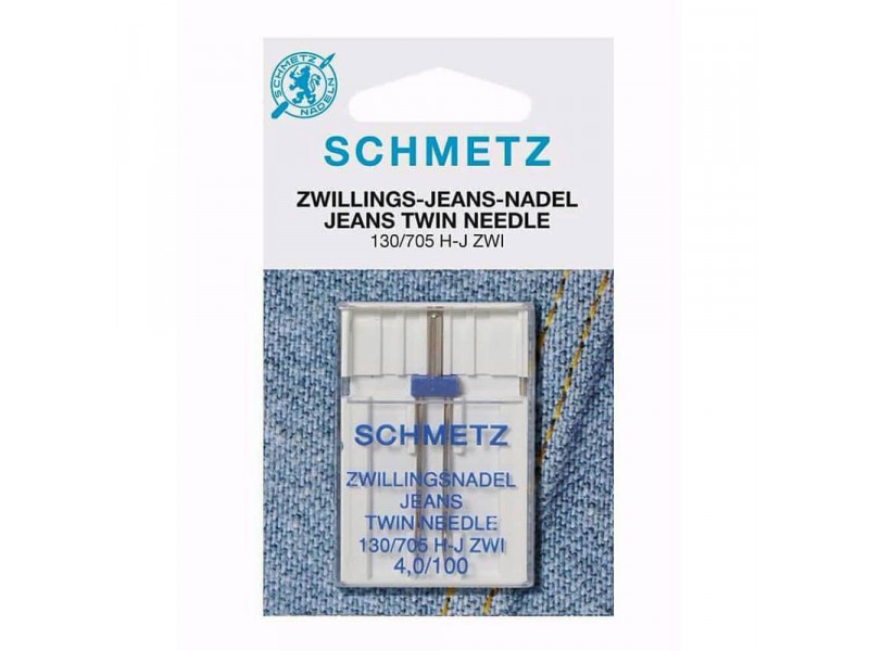 tweelingnaald jeans Schmetz 4,0/100