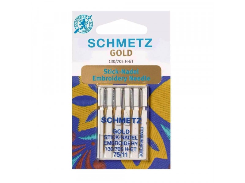 schmetz gold borduur naalden 75/11