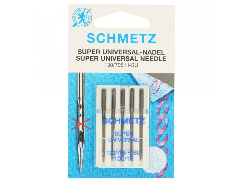 Schmetz super universeel 100/16