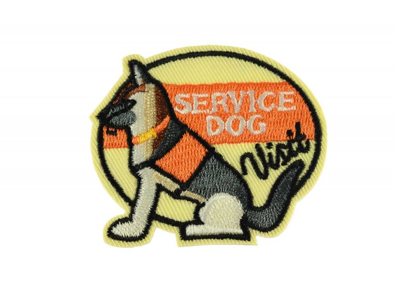 service dog embleem zelfklevend