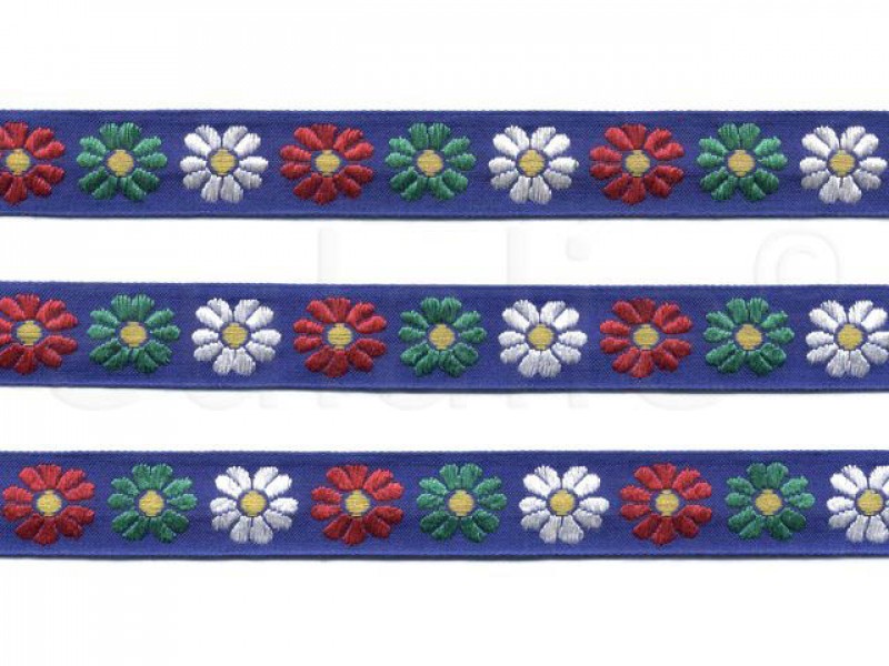 sierband bloemen katoen