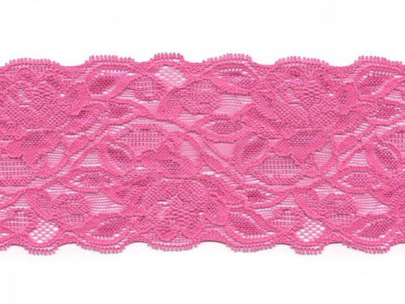 stretch kant hard roze 8 cm