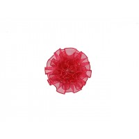 tule corsage fuchsia middelgroot