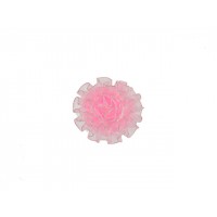 tule corsage poeder roze middelgroot