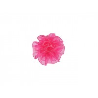 tule corsage roze middelgroot