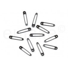 veiligheidsspelden 40x0.95mm zwart 12 stuks